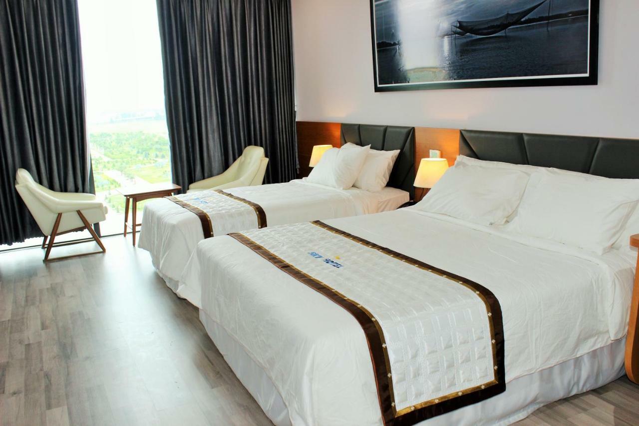 สกาย โฮเต็ล ฮองงู Hotel Hong Ngu ภายนอก รูปภาพ